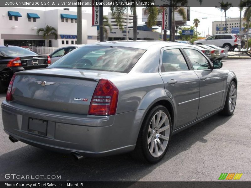 Silver Steel Metallic / Dark Slate Gray/Light Graystone 2006 Chrysler 300 C SRT8