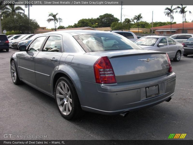 Silver Steel Metallic / Dark Slate Gray/Light Graystone 2006 Chrysler 300 C SRT8