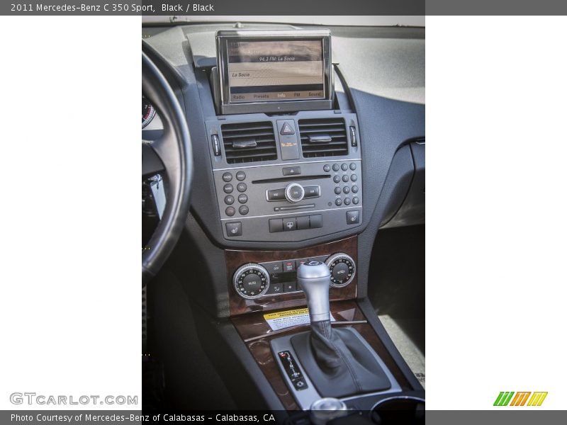 Black / Black 2011 Mercedes-Benz C 350 Sport