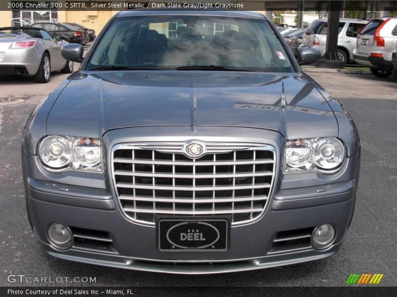 Silver Steel Metallic / Dark Slate Gray/Light Graystone 2006 Chrysler 300 C SRT8