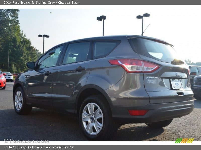 Sterling Gray / Charcoal Black 2014 Ford Escape S
