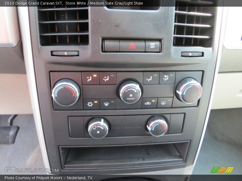 Stone White / Medium Slate Gray/Light Shale 2010 Dodge Grand Caravan SXT