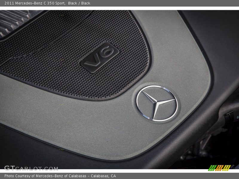 Black / Black 2011 Mercedes-Benz C 350 Sport