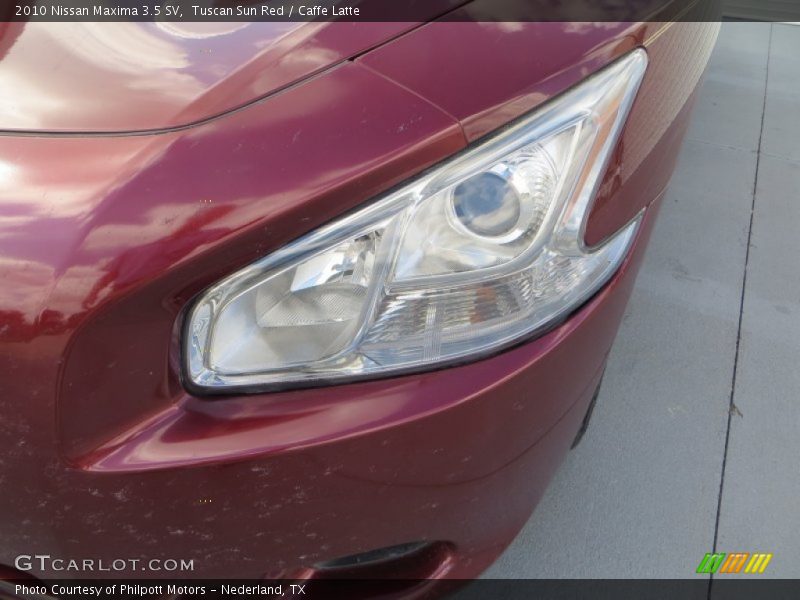 Tuscan Sun Red / Caffe Latte 2010 Nissan Maxima 3.5 SV