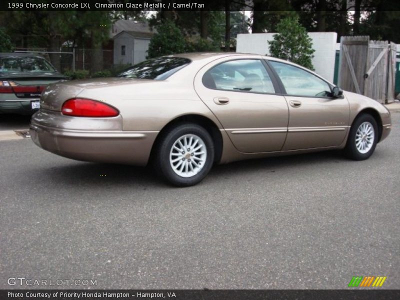 Cinnamon Glaze Metallic / Camel/Tan 1999 Chrysler Concorde LXi