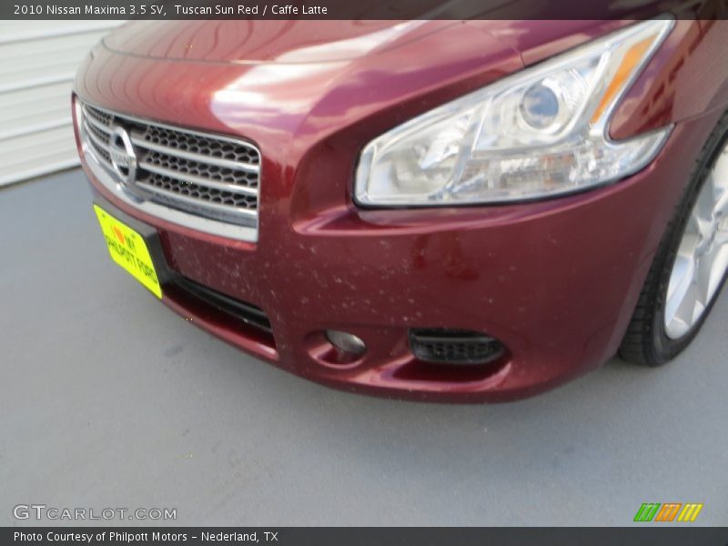 Tuscan Sun Red / Caffe Latte 2010 Nissan Maxima 3.5 SV