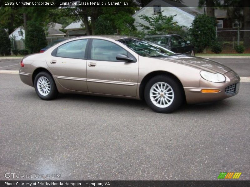 Cinnamon Glaze Metallic / Camel/Tan 1999 Chrysler Concorde LXi