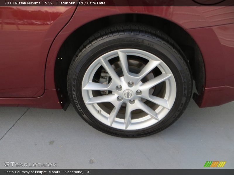 Tuscan Sun Red / Caffe Latte 2010 Nissan Maxima 3.5 SV