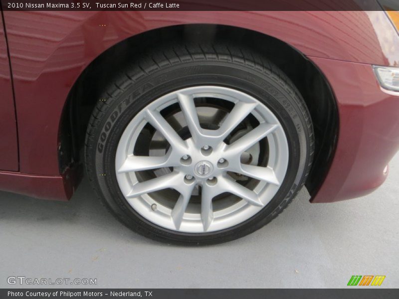 Tuscan Sun Red / Caffe Latte 2010 Nissan Maxima 3.5 SV