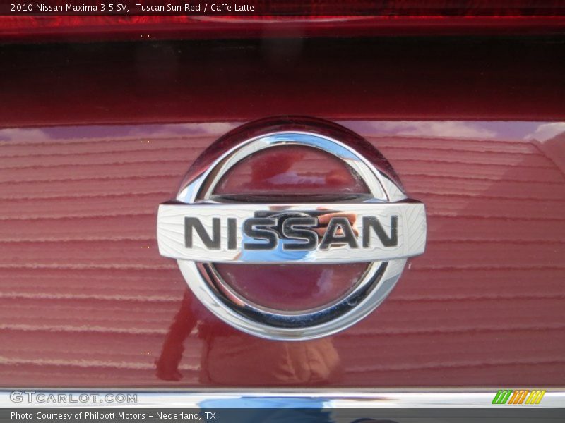 Tuscan Sun Red / Caffe Latte 2010 Nissan Maxima 3.5 SV
