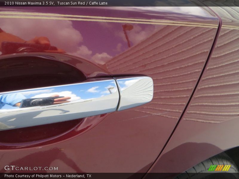 Tuscan Sun Red / Caffe Latte 2010 Nissan Maxima 3.5 SV