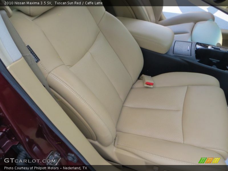 Tuscan Sun Red / Caffe Latte 2010 Nissan Maxima 3.5 SV