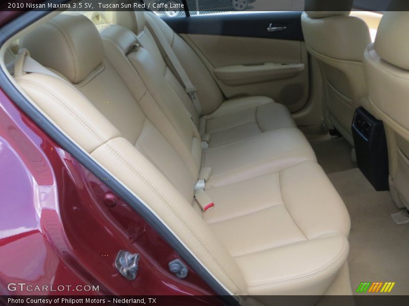 Tuscan Sun Red / Caffe Latte 2010 Nissan Maxima 3.5 SV