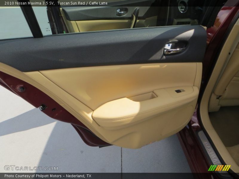 Tuscan Sun Red / Caffe Latte 2010 Nissan Maxima 3.5 SV