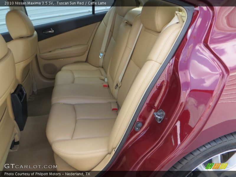 Tuscan Sun Red / Caffe Latte 2010 Nissan Maxima 3.5 SV