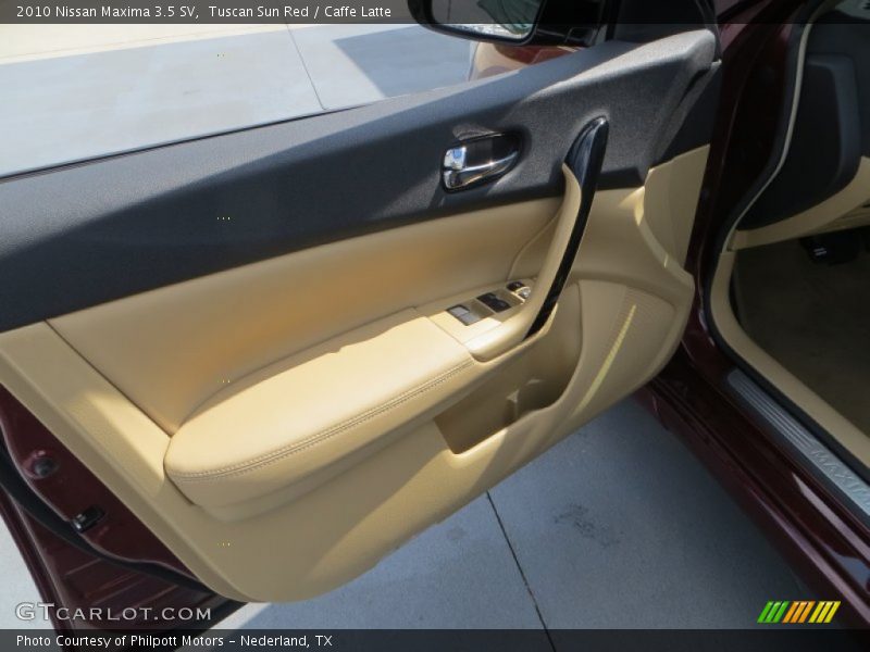 Tuscan Sun Red / Caffe Latte 2010 Nissan Maxima 3.5 SV