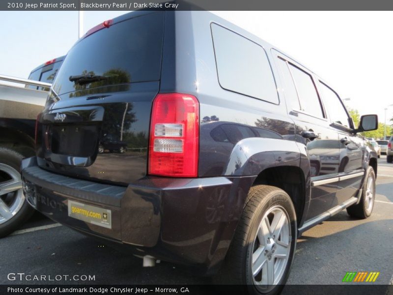 Blackberry Pearl / Dark Slate Gray 2010 Jeep Patriot Sport