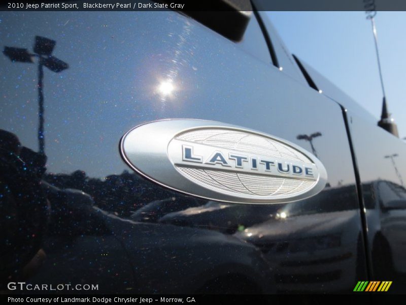 Blackberry Pearl / Dark Slate Gray 2010 Jeep Patriot Sport