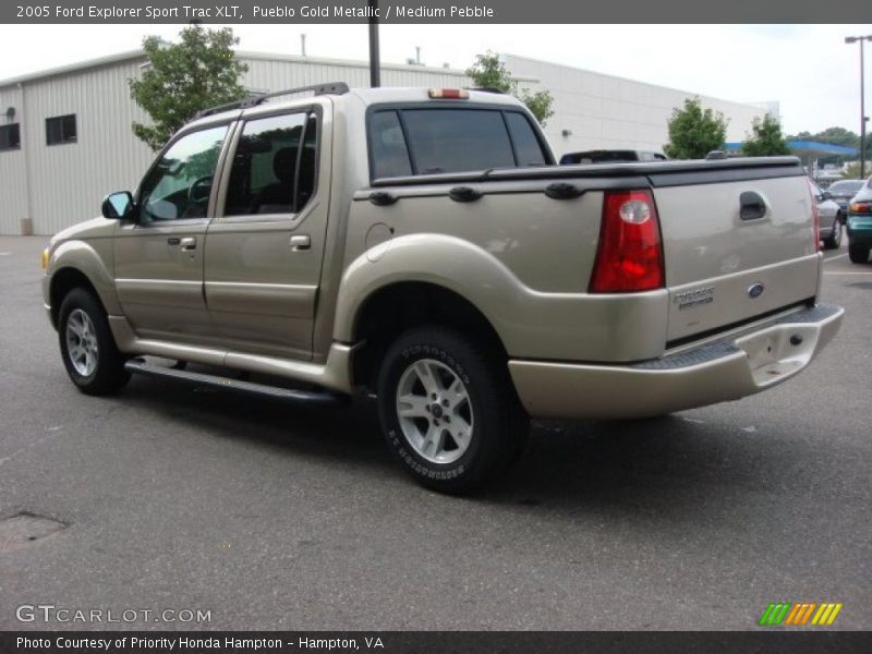 Pueblo Gold Metallic / Medium Pebble 2005 Ford Explorer Sport Trac XLT