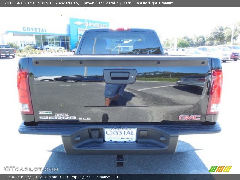 Carbon Black Metallic / Dark Titanium/Light Titanium 2012 GMC Sierra 1500 SLE Extended Cab