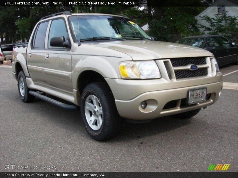 Pueblo Gold Metallic / Medium Pebble 2005 Ford Explorer Sport Trac XLT