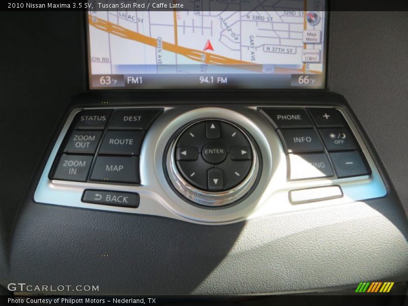 Tuscan Sun Red / Caffe Latte 2010 Nissan Maxima 3.5 SV