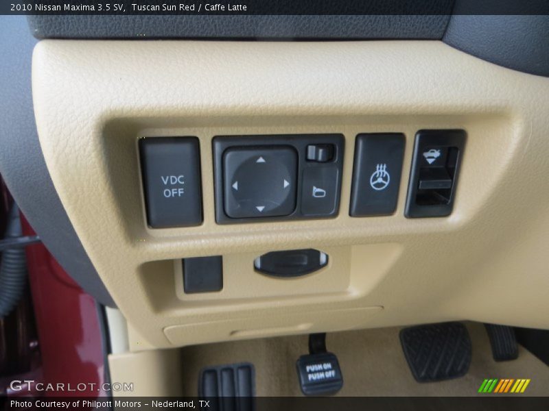 Tuscan Sun Red / Caffe Latte 2010 Nissan Maxima 3.5 SV
