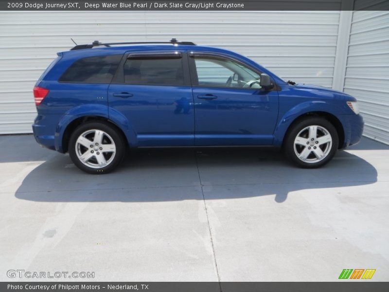 Deep Water Blue Pearl / Dark Slate Gray/Light Graystone 2009 Dodge Journey SXT