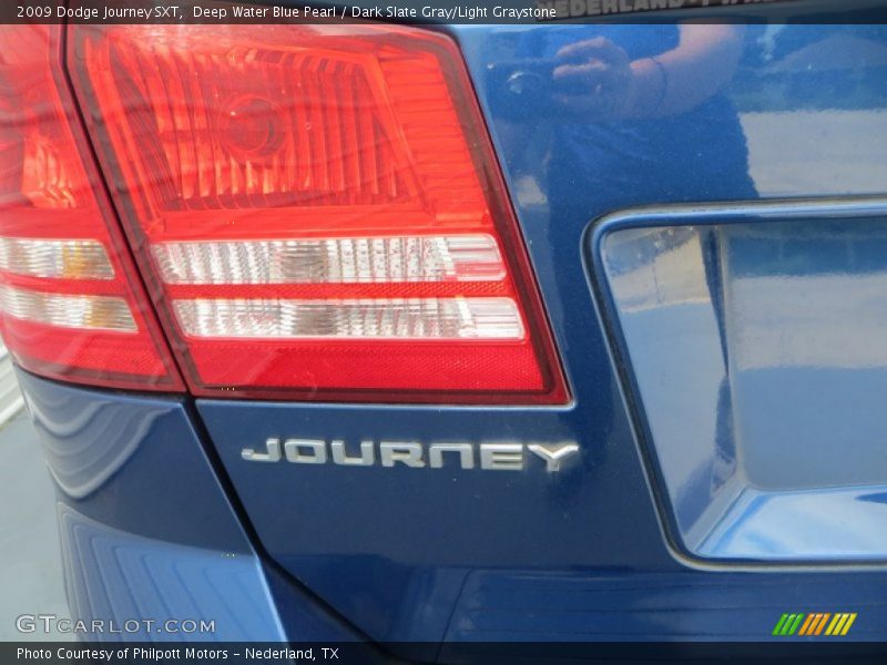 Deep Water Blue Pearl / Dark Slate Gray/Light Graystone 2009 Dodge Journey SXT