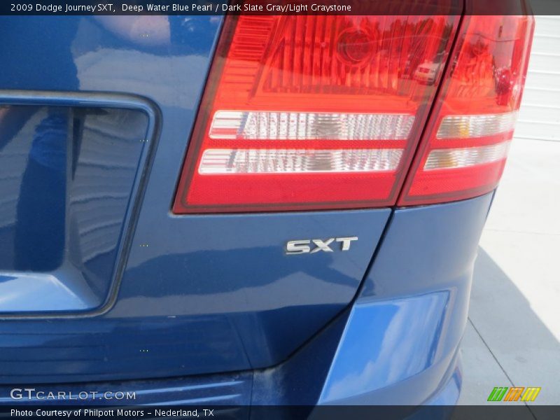 Deep Water Blue Pearl / Dark Slate Gray/Light Graystone 2009 Dodge Journey SXT
