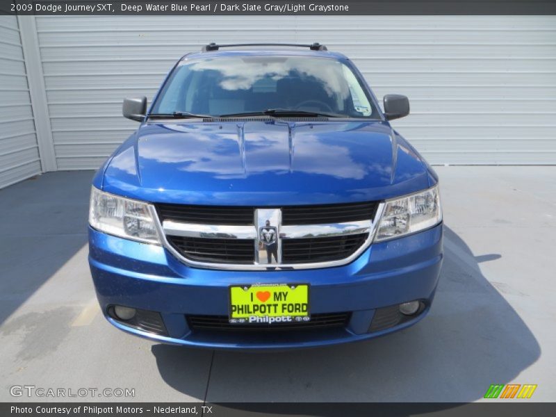 Deep Water Blue Pearl / Dark Slate Gray/Light Graystone 2009 Dodge Journey SXT