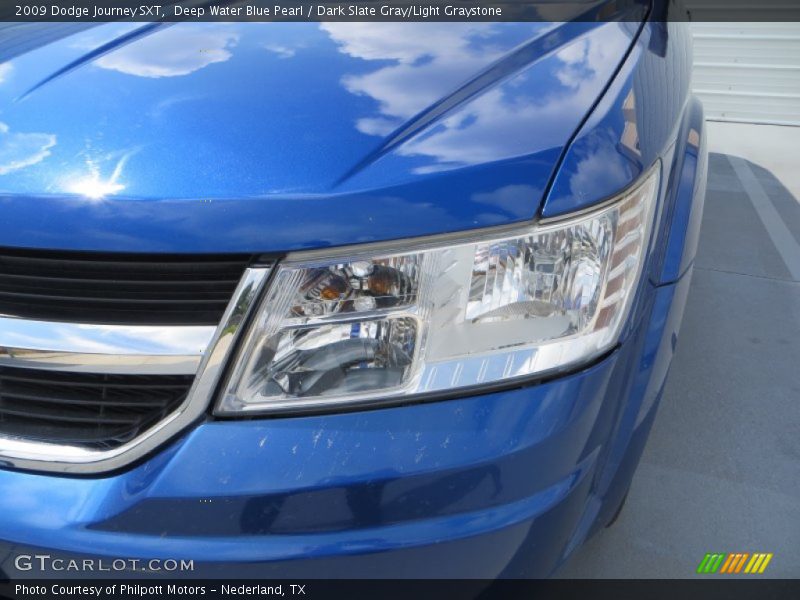 Deep Water Blue Pearl / Dark Slate Gray/Light Graystone 2009 Dodge Journey SXT