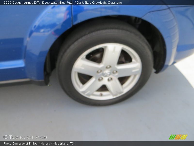 Deep Water Blue Pearl / Dark Slate Gray/Light Graystone 2009 Dodge Journey SXT