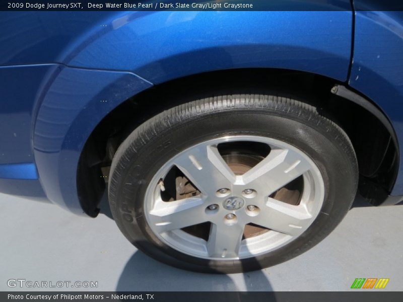 Deep Water Blue Pearl / Dark Slate Gray/Light Graystone 2009 Dodge Journey SXT
