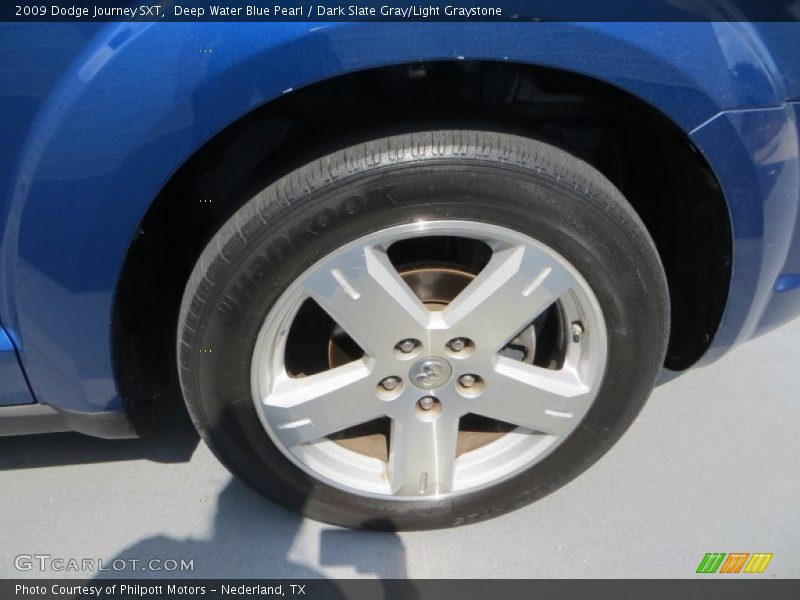Deep Water Blue Pearl / Dark Slate Gray/Light Graystone 2009 Dodge Journey SXT