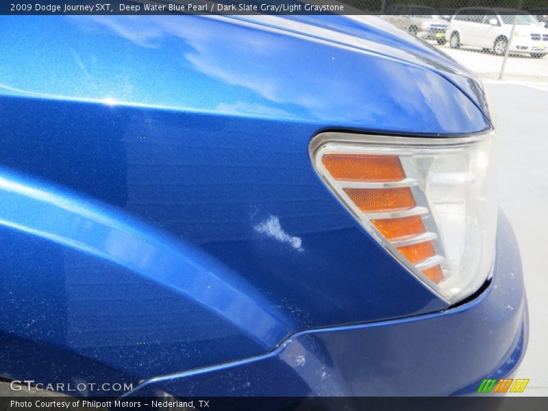 Deep Water Blue Pearl / Dark Slate Gray/Light Graystone 2009 Dodge Journey SXT