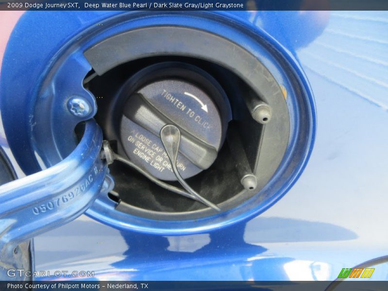 Deep Water Blue Pearl / Dark Slate Gray/Light Graystone 2009 Dodge Journey SXT