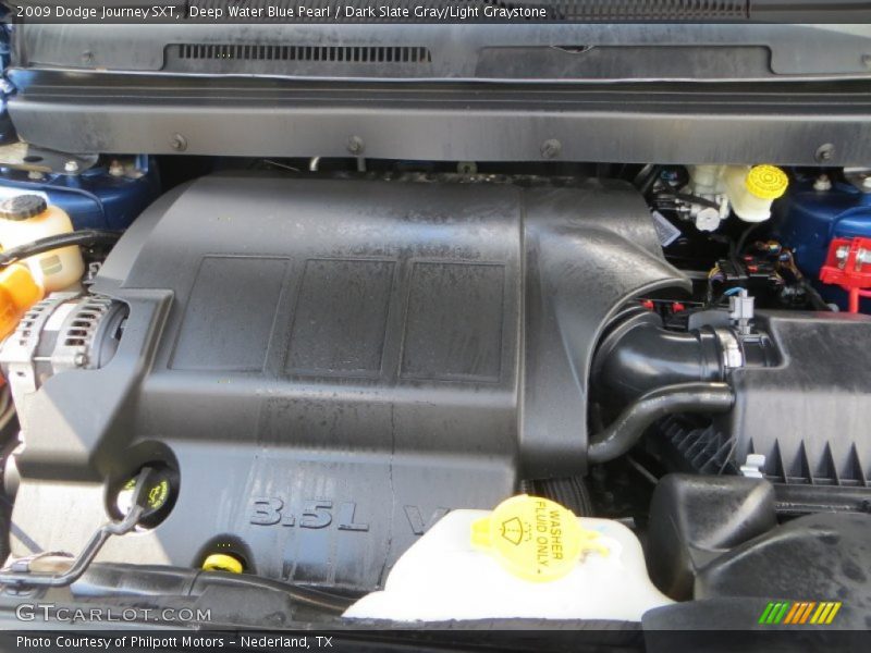 Deep Water Blue Pearl / Dark Slate Gray/Light Graystone 2009 Dodge Journey SXT