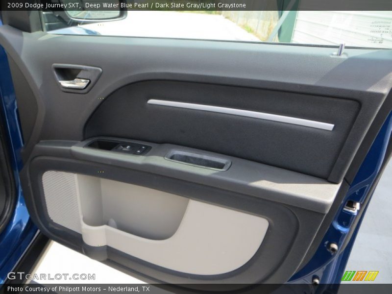 Deep Water Blue Pearl / Dark Slate Gray/Light Graystone 2009 Dodge Journey SXT