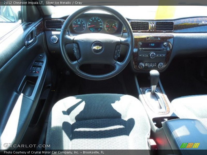 Silver Ice Metallic / Gray 2012 Chevrolet Impala LT