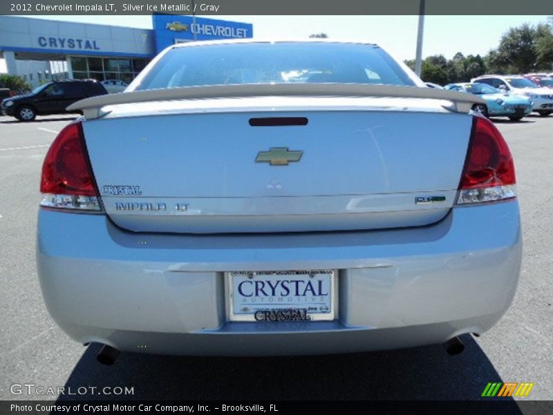 Silver Ice Metallic / Gray 2012 Chevrolet Impala LT