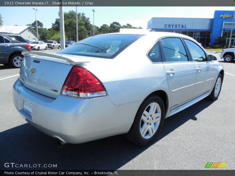 Silver Ice Metallic / Gray 2012 Chevrolet Impala LT