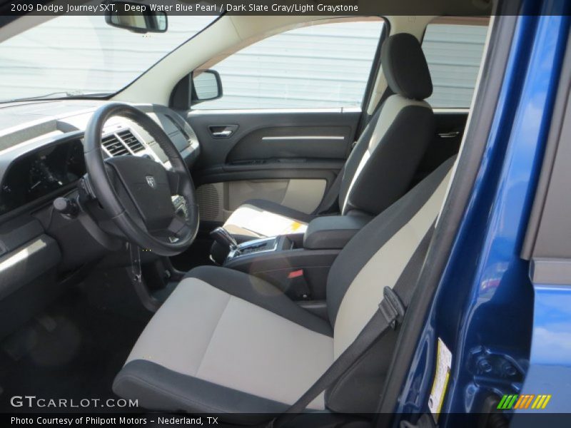 Deep Water Blue Pearl / Dark Slate Gray/Light Graystone 2009 Dodge Journey SXT