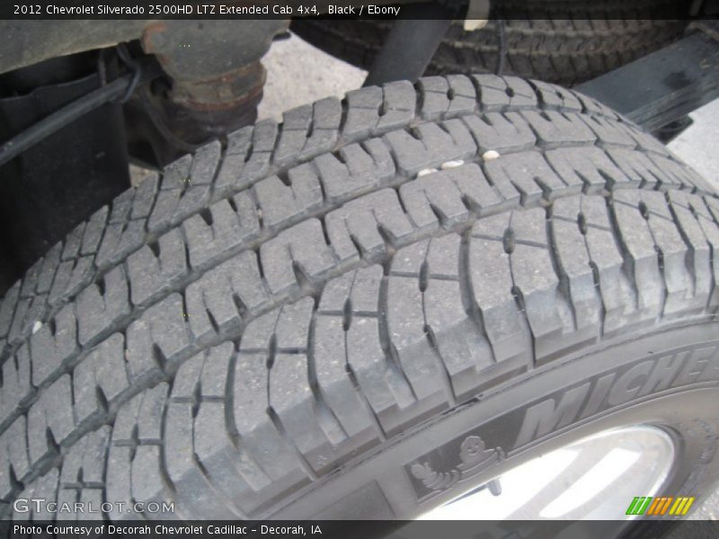 Black / Ebony 2012 Chevrolet Silverado 2500HD LTZ Extended Cab 4x4