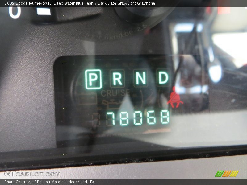 Deep Water Blue Pearl / Dark Slate Gray/Light Graystone 2009 Dodge Journey SXT