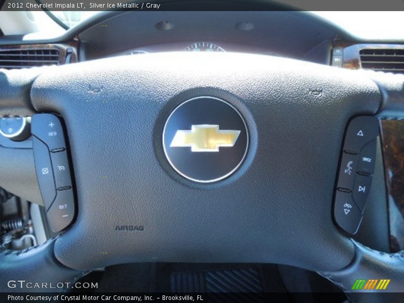 Silver Ice Metallic / Gray 2012 Chevrolet Impala LT