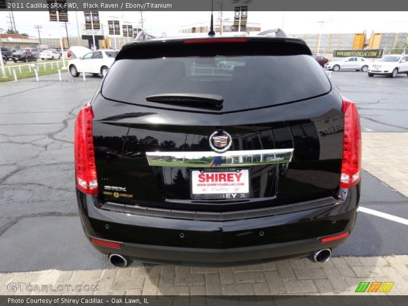 Black Raven / Ebony/Titanium 2011 Cadillac SRX FWD