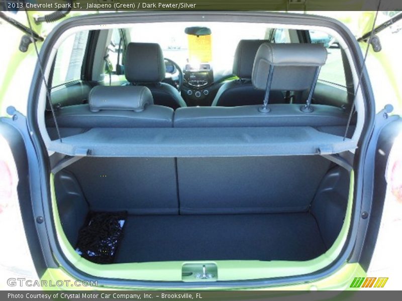 Jalapeno (Green) / Dark Pewter/Silver 2013 Chevrolet Spark LT
