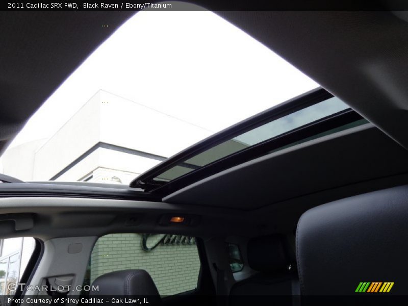 Black Raven / Ebony/Titanium 2011 Cadillac SRX FWD