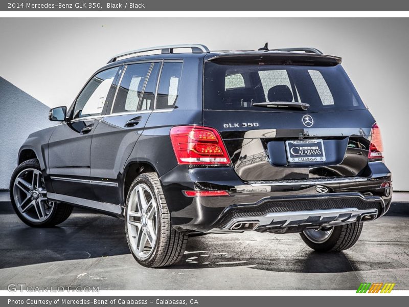Black / Black 2014 Mercedes-Benz GLK 350